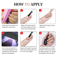 NAILCO 6W Mini lampa do paznokci różowy biały suszarka do paznokci lampa UV LED przenośny mikro USB kabel do użytku domowego suszenia lampa do lakierów żelowych 6